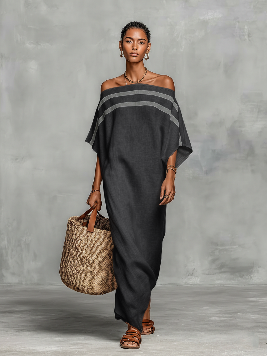 Minimalistisch Maxi Jurk