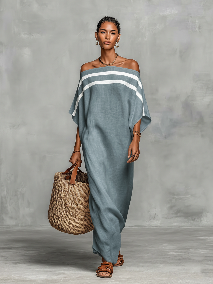 Minimalistisch Maxi Jurk