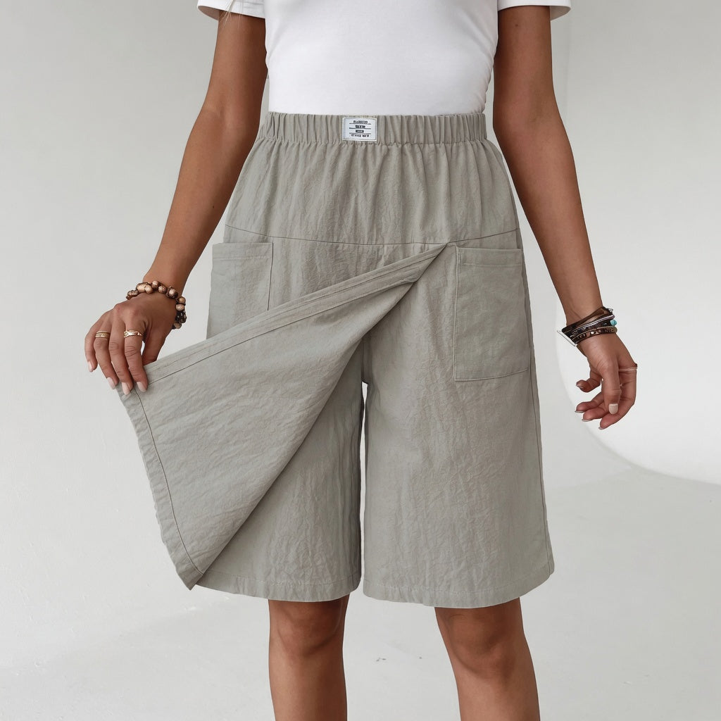 Libertine™ — Skort met elastische tailleband en zakken voor actieve vrijheid
