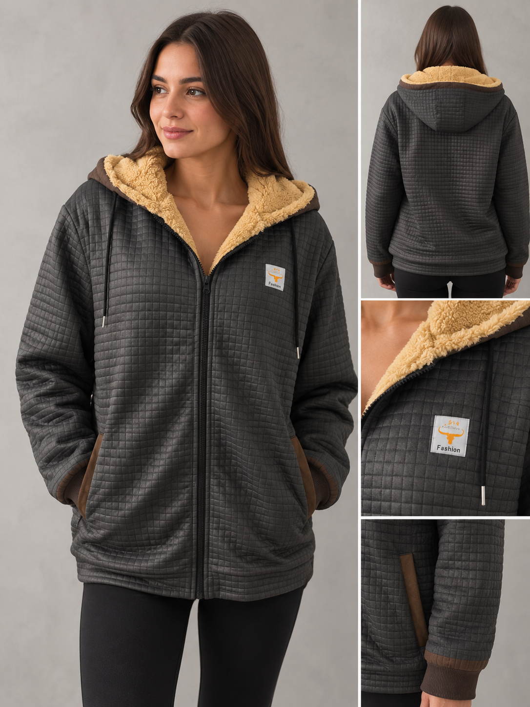 MOREAU LYON | HONINGRAAT-HOODIE VOOR DAMES