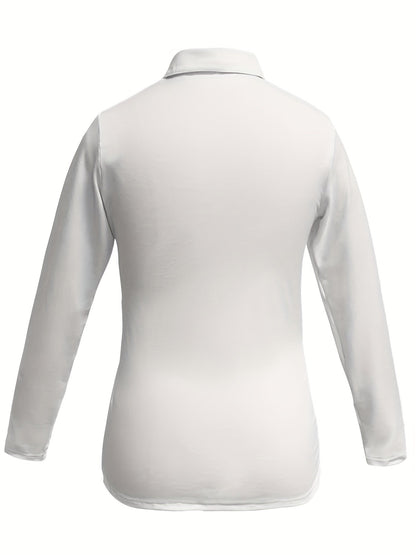Net wit overhemd shirt - ademende stof