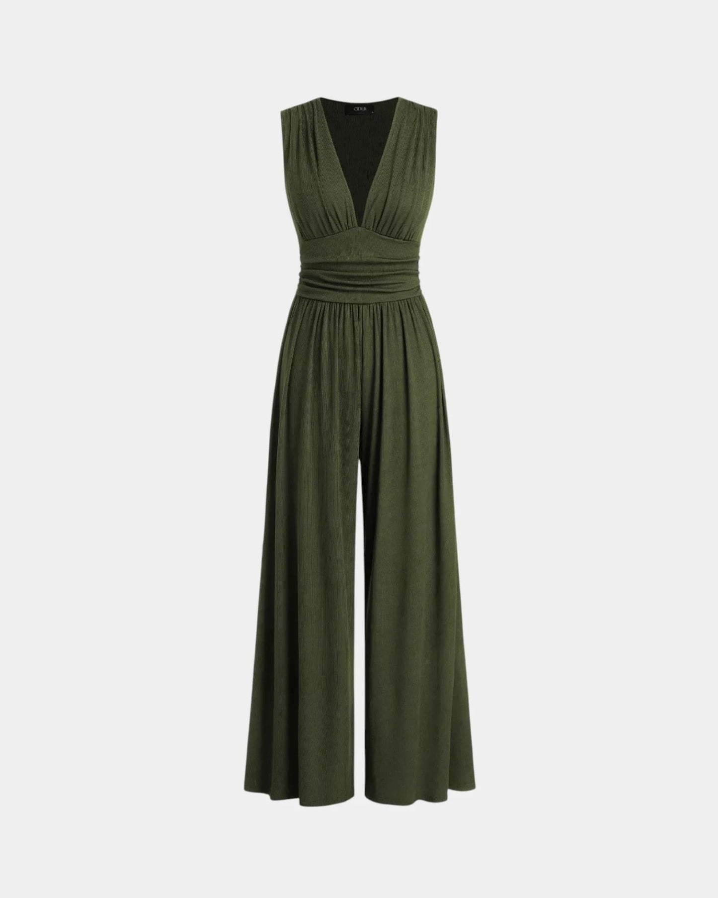 Sultana | Chic mouwloze jumpsuit met brede benen