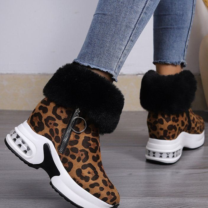 ✨Zachte, warme enkellaarsjes voor dames die je langer laten lijken, een must-have voor de herfst en winter, modieuze, comfortabele en veelzijdige schoenen🥰