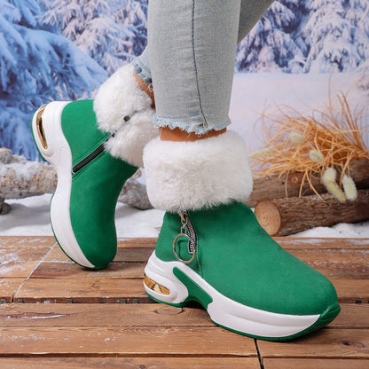 ✨Zachte, warme enkellaarsjes voor dames die je langer laten lijken, een must-have voor de herfst en winter, modieuze, comfortabele en veelzijdige schoenen🥰