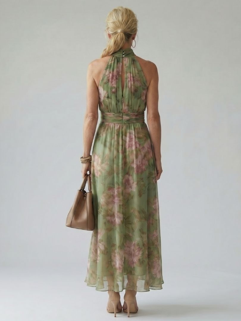 Naomi | Halter Maxi Jurk