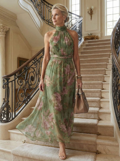 Naomi | Halter Maxi Jurk