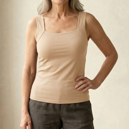 DELACROIX | Martine-tanktop met ingebouwde beha