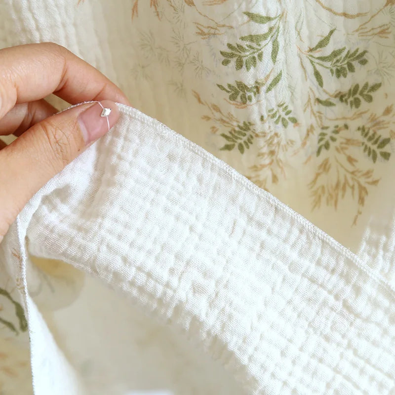 Mila | Katoenen Nachthemdjurk met Bloemenprint