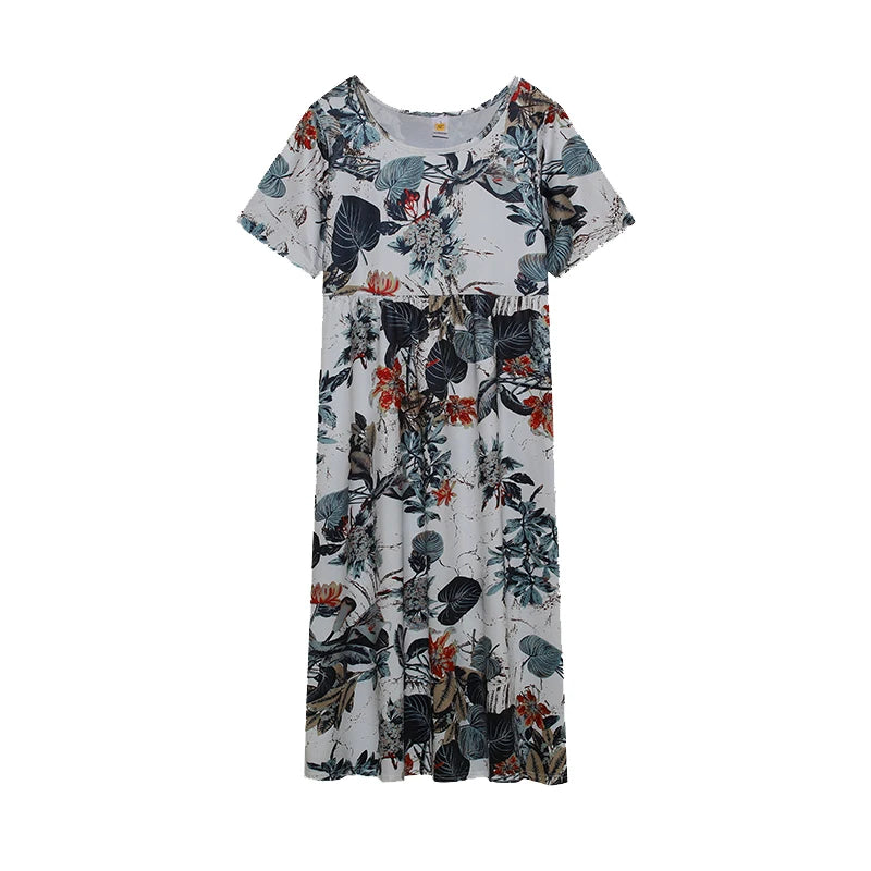 Aveline | Jurk met Vintage Bloemenprint