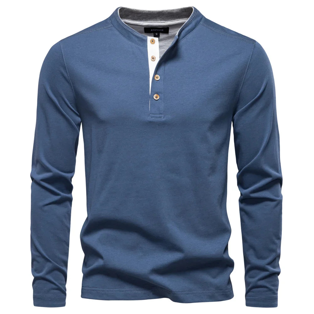 Beeckhoven™ | Premium Heren T-Shirt Met Lange Mouwen