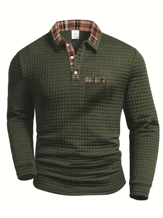 Harry | Poloshirt met ruitjespatroon