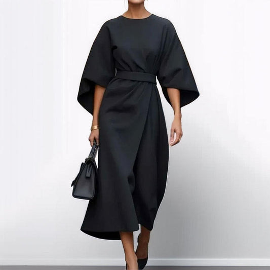Cally™ - Lange jurk met kimono mouwen