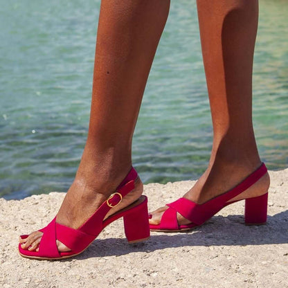 Celeste Sandalen Zomer Blokhak