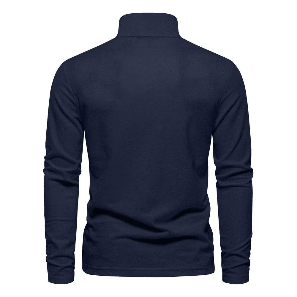 Beeckhoven™ | Casual Mannen Poloshirt Met Lange Mouwen