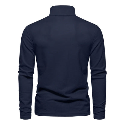 Beeckhoven™ | Casual Mannen Poloshirt Met Lange Mouwen