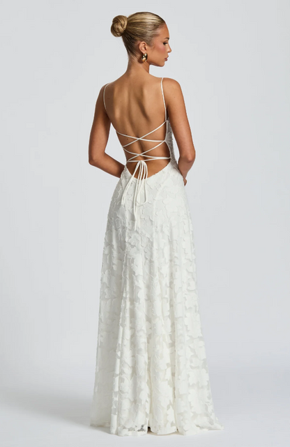 SOFIA | Elegante Kanten Maxi Jurk