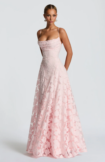 SOFIA | Elegante Kanten Maxi Jurk