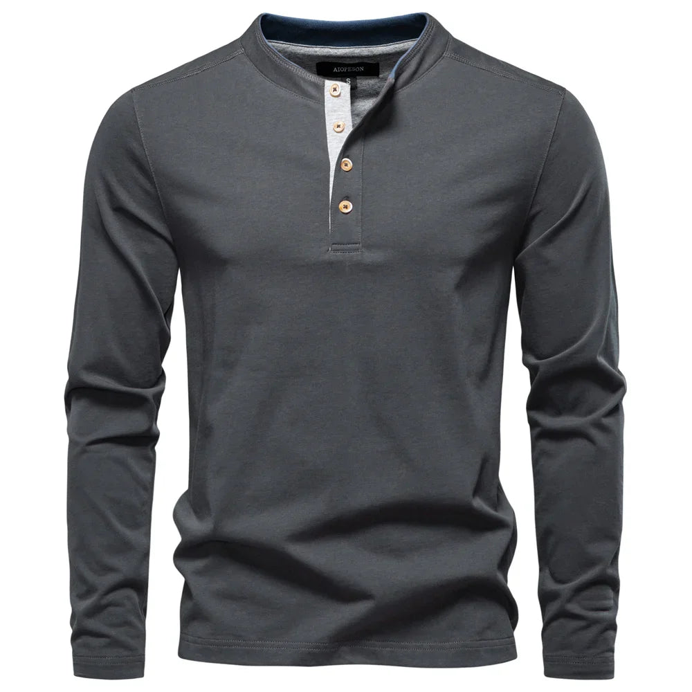 Beeckhoven™ | Premium Heren T-Shirt Met Lange Mouwen