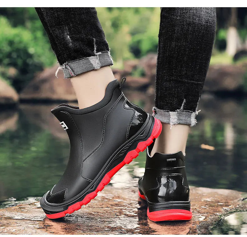 Tryfon - Waterdichte, antislip enkellaarsjes