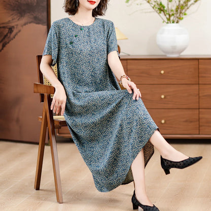 Rosalie | Losvallende Zomerjurk met Bloemenprint