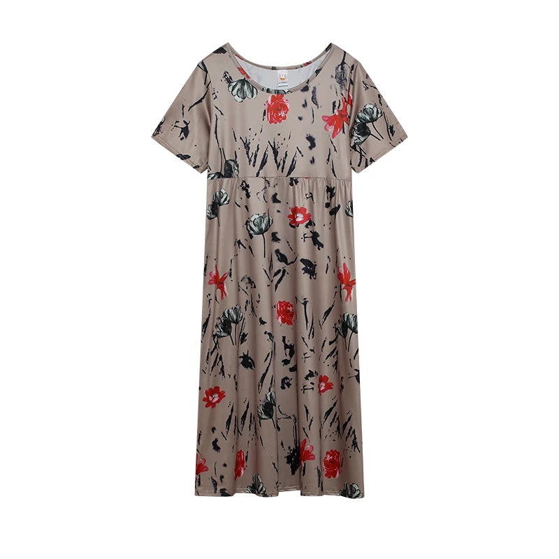 Aveline | Jurk met Vintage Bloemenprint