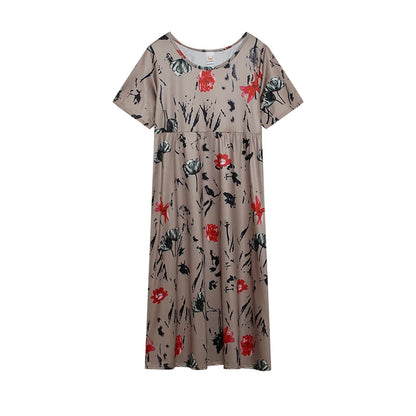 Aveline | Jurk met Vintage Bloemenprint