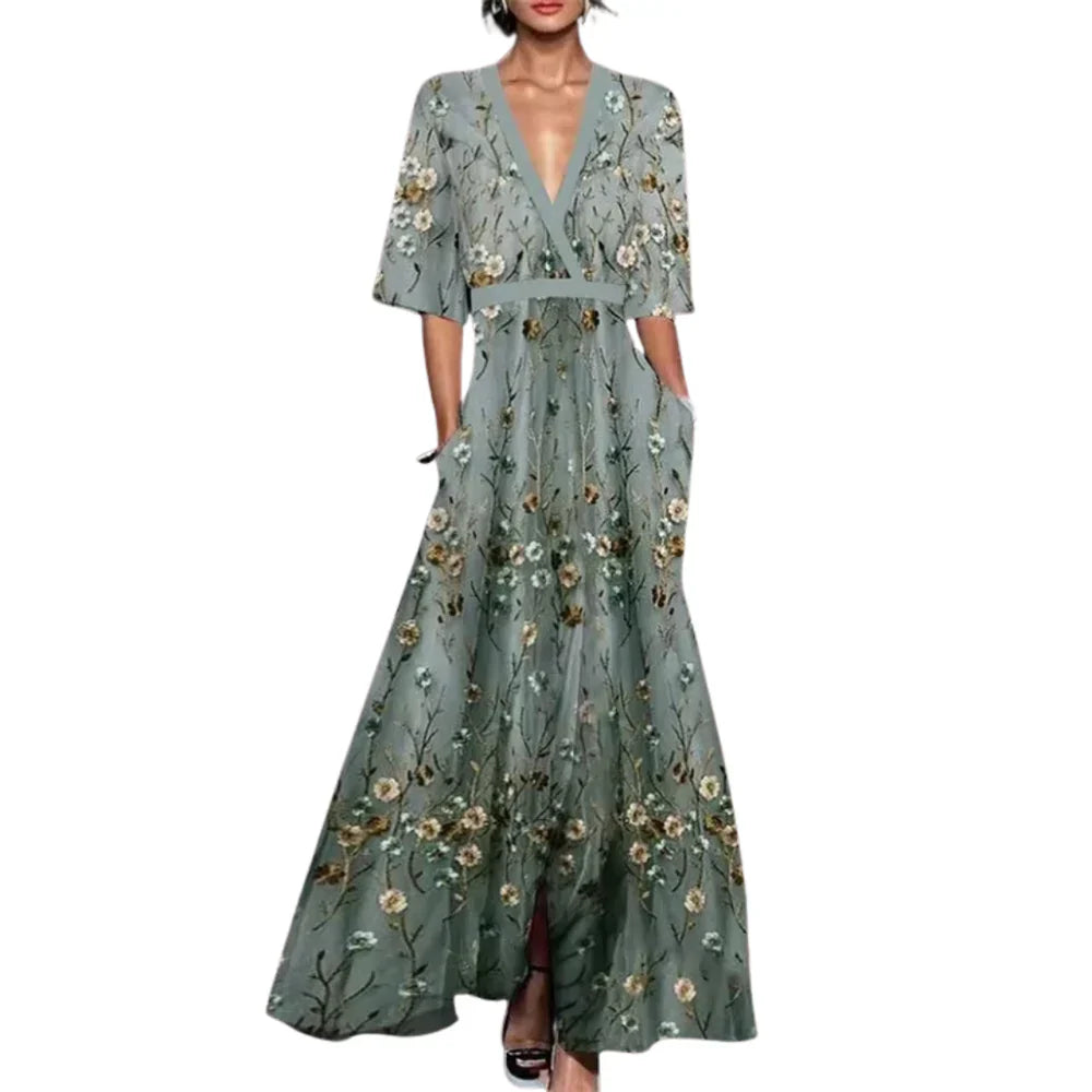 Selora | Bloom Flow Maxi Jurk