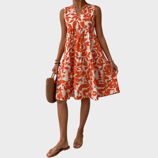 Soomin - Casual zomerjurk met bloemenprint