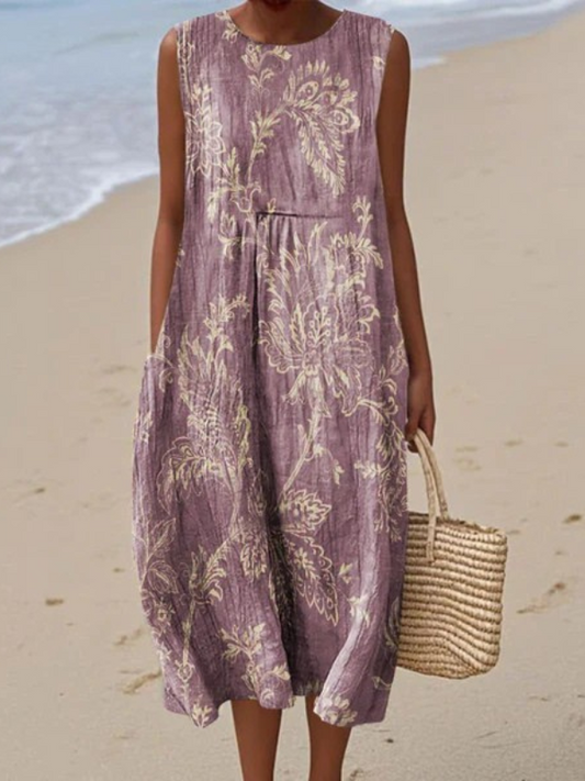 Mia™ Midi-jurk met bloemenpatroon