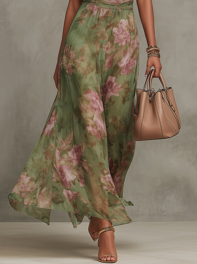 Serena ∙ lange Chiffonjurk