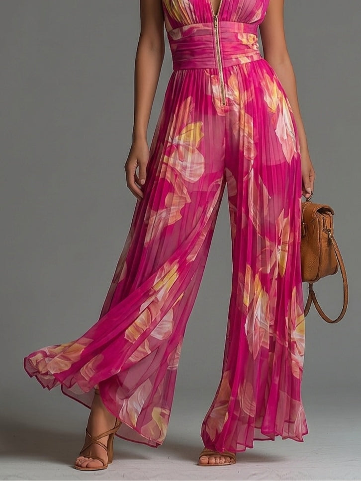 Giulia | Prachtige bloemenjumpsuit