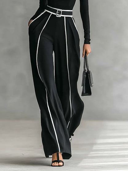Vera™ | Elegante set met contrasterende details