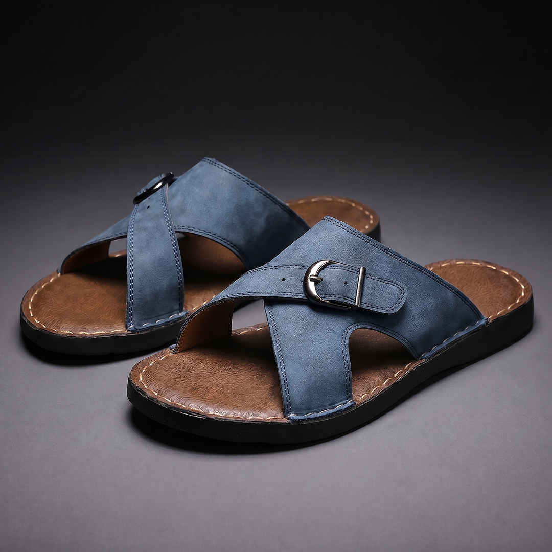 Varel | Leren sandalen