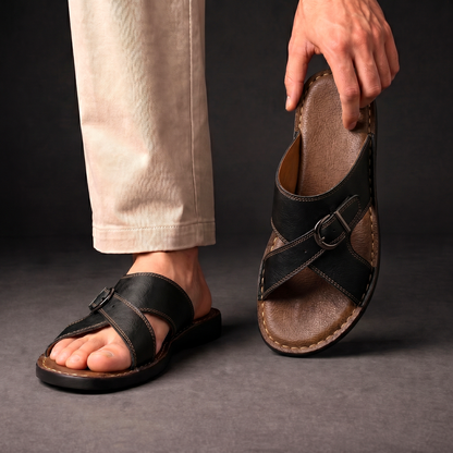 Varel | Leren sandalen