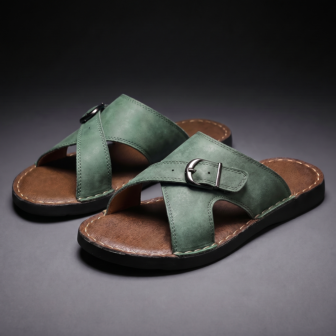 Varel | Leren sandalen