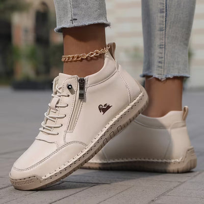 Mila  – Comfortabele orthopedische sneakers + ritssluiting