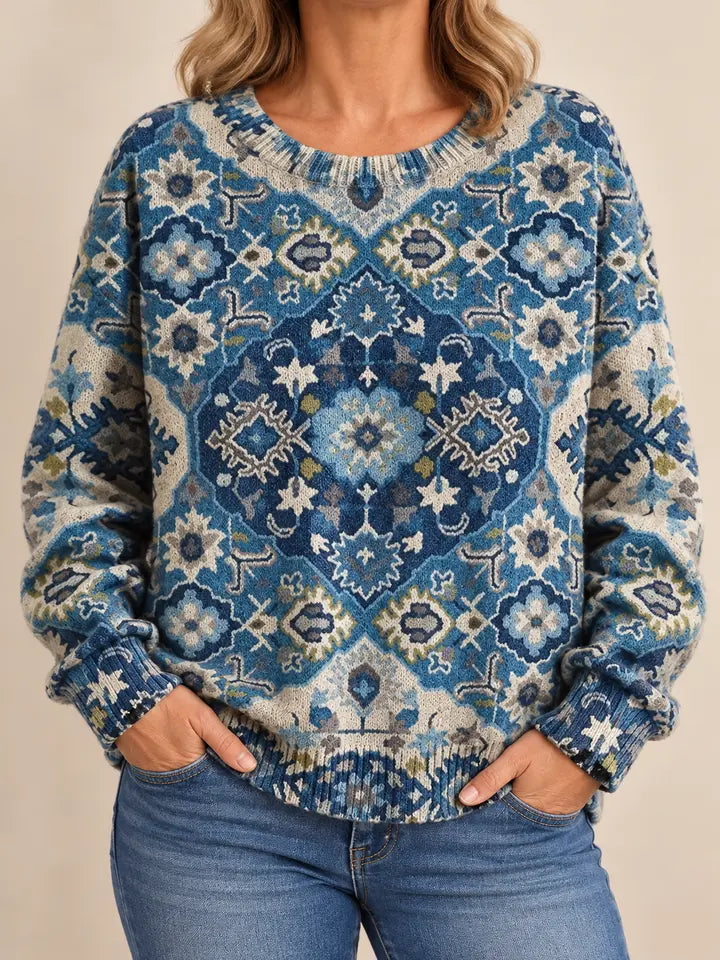 Bernadine | Premium vintage gebreide trui