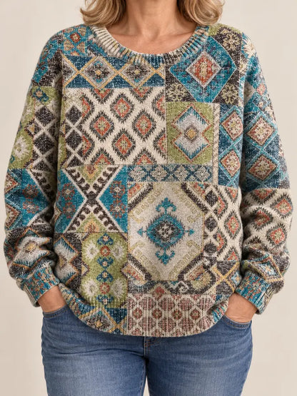 Bernadine | Premium vintage gebreide trui