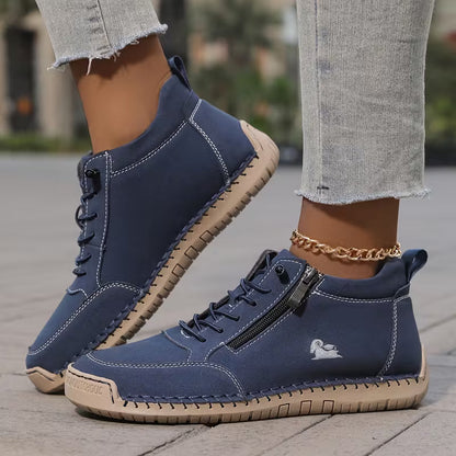 Mila  – Comfortabele orthopedische sneakers + ritssluiting