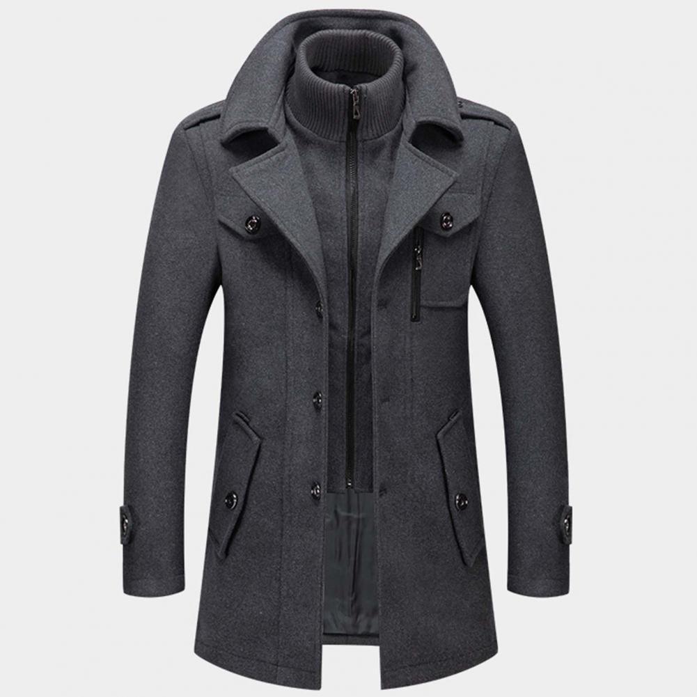 Sommerfeld | Luxe trenchcoat met dubbele kraag voor heren