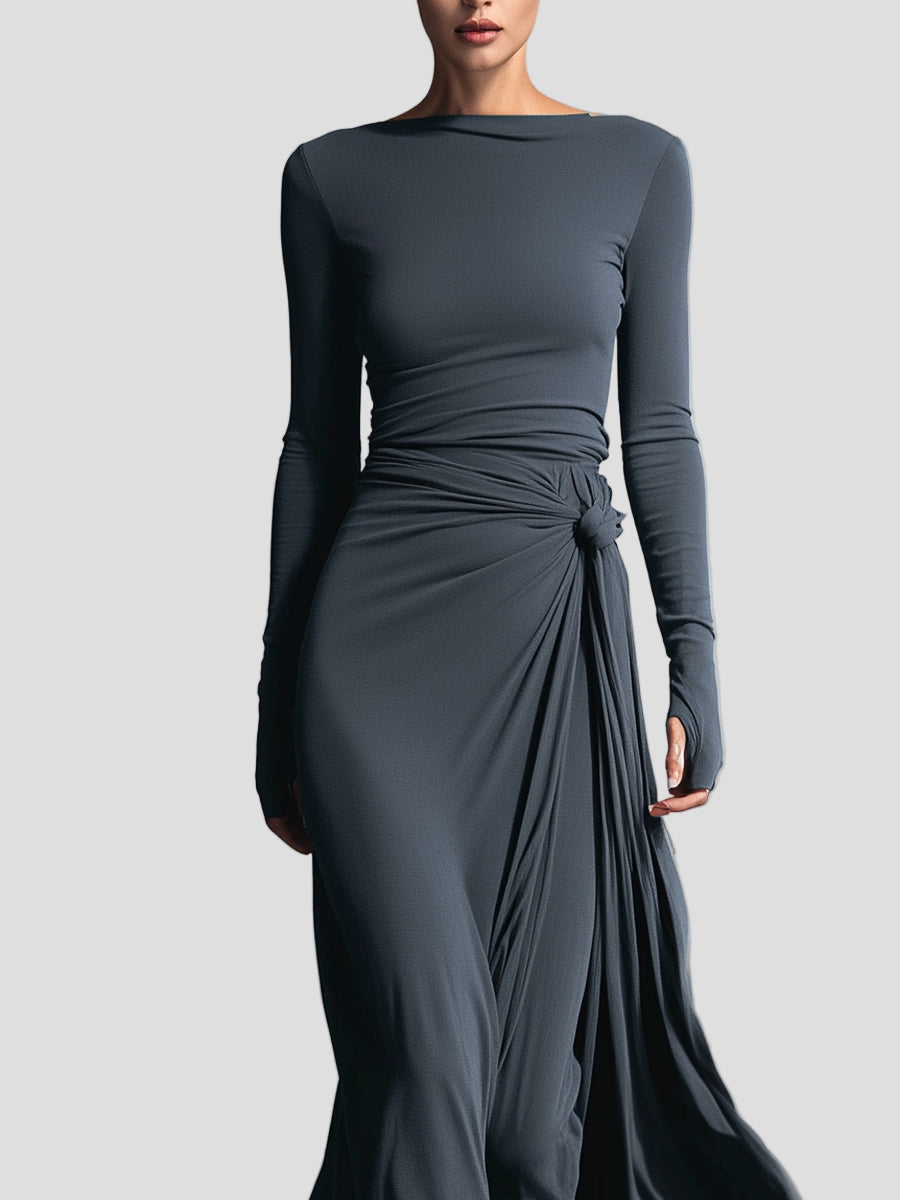Merly™ - Elegante jurk met figuurvormende werking