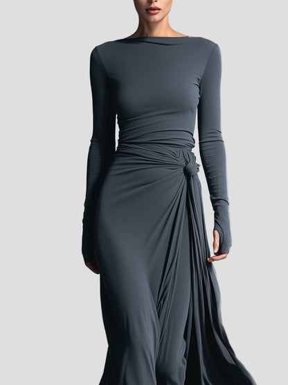 Merly™ - Elegante jurk met figuurvormende werking