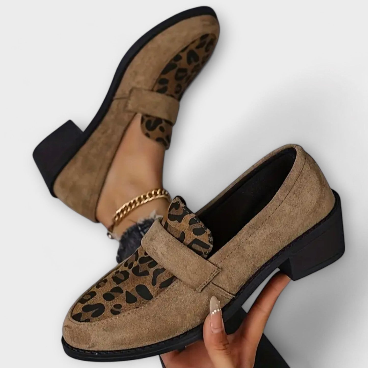 Elisa - Elegante Dameschoenen met Luipaardprint