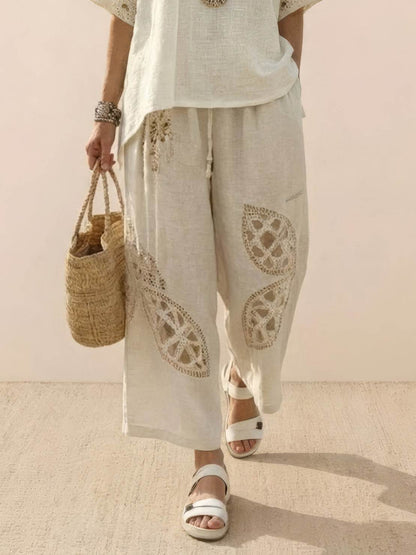 Francesca | Coastal Linen Two-Piece Set