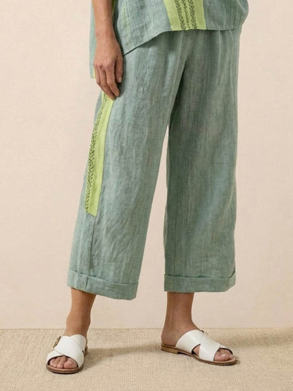 Francesca | Coastal Linen Two-Piece Set