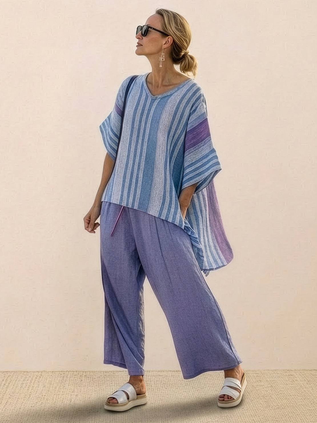 Francesca | Coastal Linen Two-Piece Set