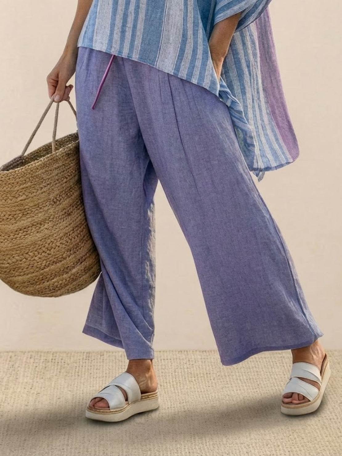 Francesca | Coastal Linen Two-Piece Set