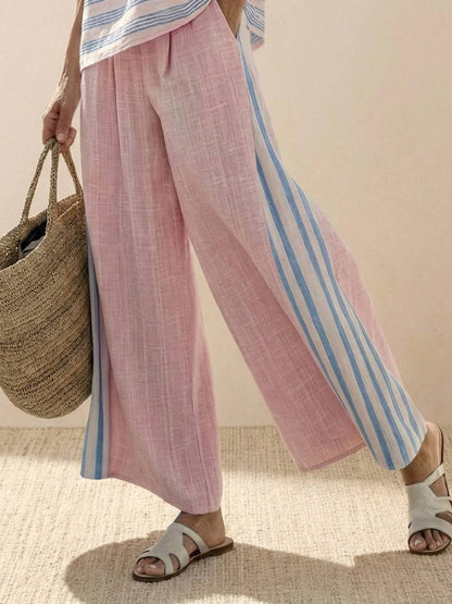 Francesca | Coastal Linen Two-Piece Set