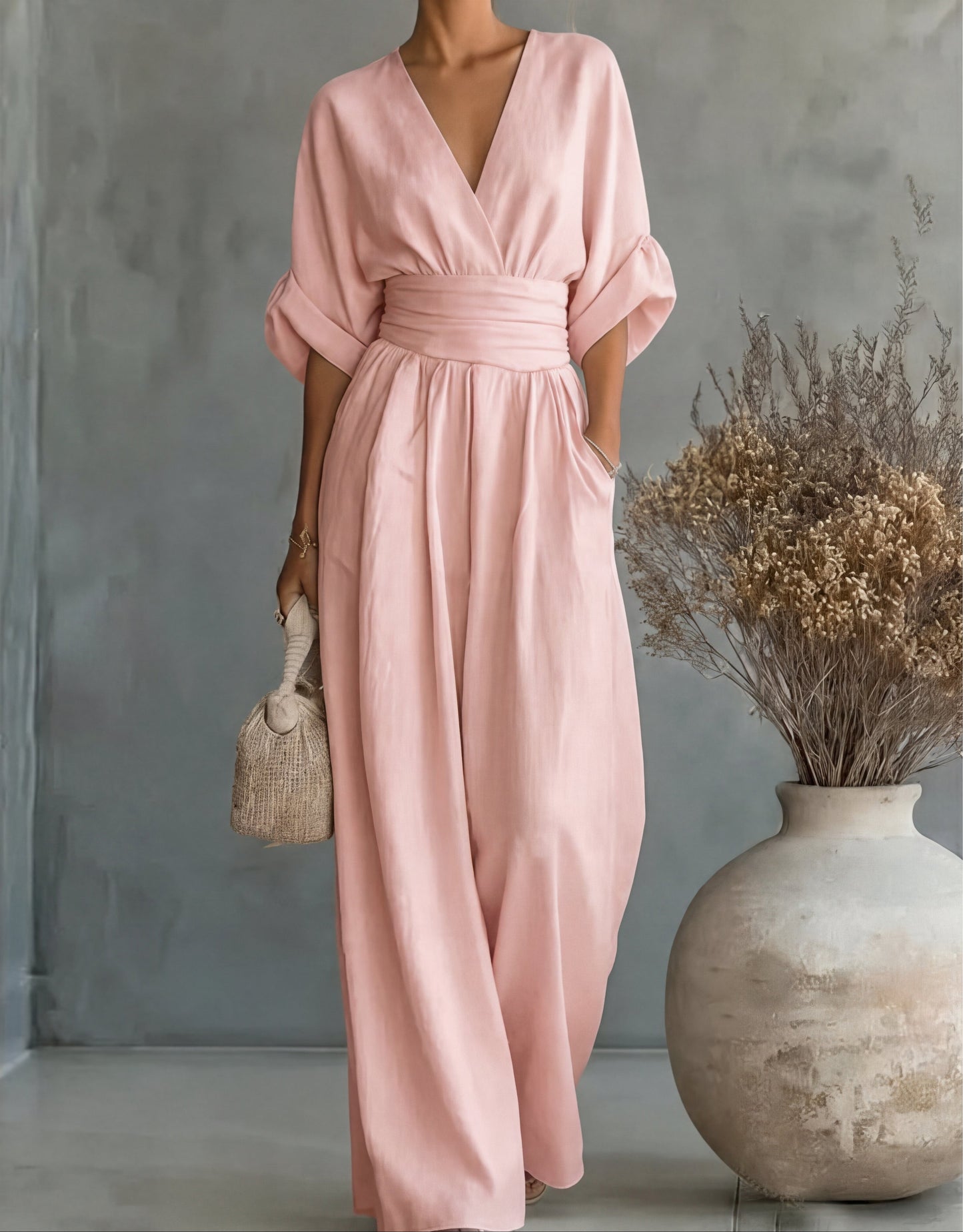 Daniela™ | Elegante jumpsuit met wijde pijpen
