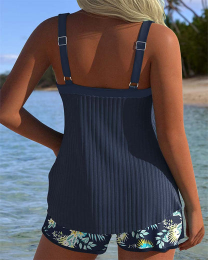Tankini met zwemshort